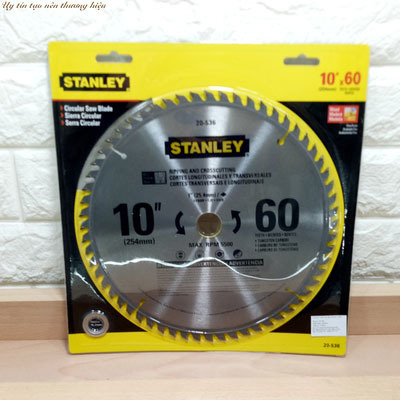 Lưỡi cưa gỗ 254mm-60t 20-536 stanley 20-536