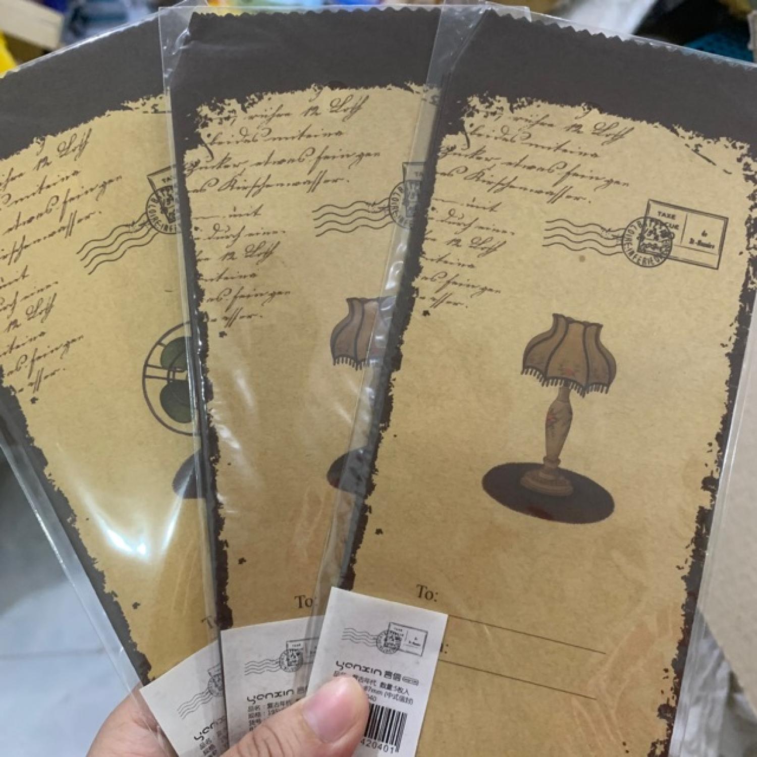 Bao thư giấy Kraf cổ điển