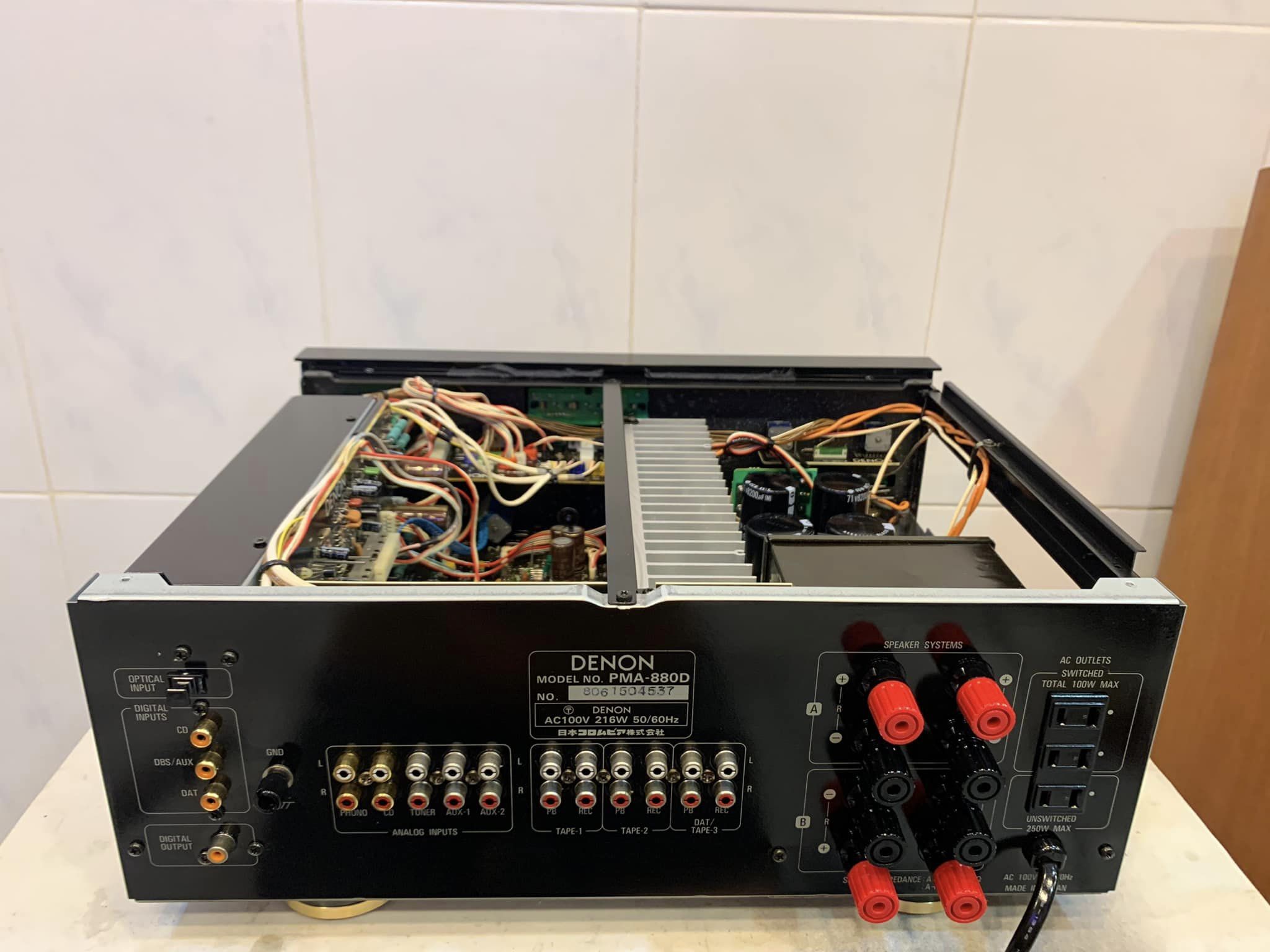 いい音　希少動作品DENON PMA-880D オプティカルclassA回路採用 いい音 希少動作品DENON PMA-880D 【BD】 🏈 オプティカルclassA回路採用