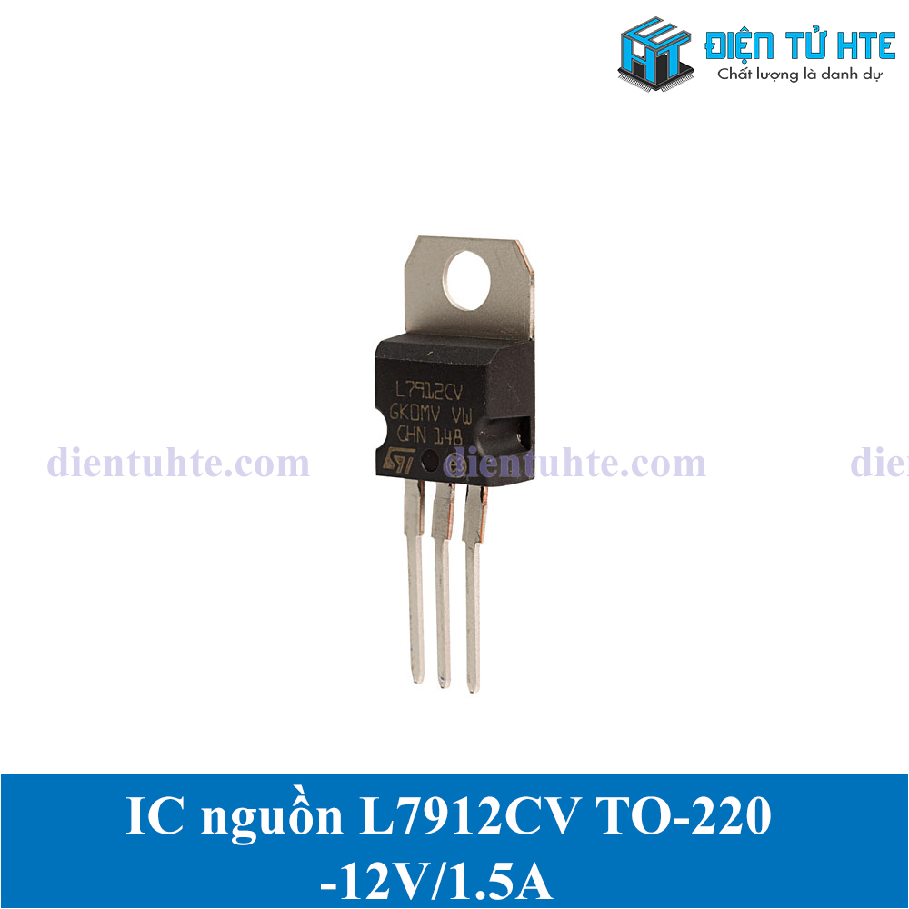 Combo 3 ic ổn áp nguồn âm ldo 7912 l7912cv -12v 1.5a chân cắm to-220