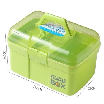 [Siêu Rẻ]  Cốp Nhựa Đựng Đồ Nail, Mi, Phun Xăm