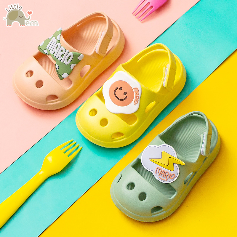 Dép đa năng cho bé chống trơn trượt Cheerful Mario - Sandal Mario đáng yêu