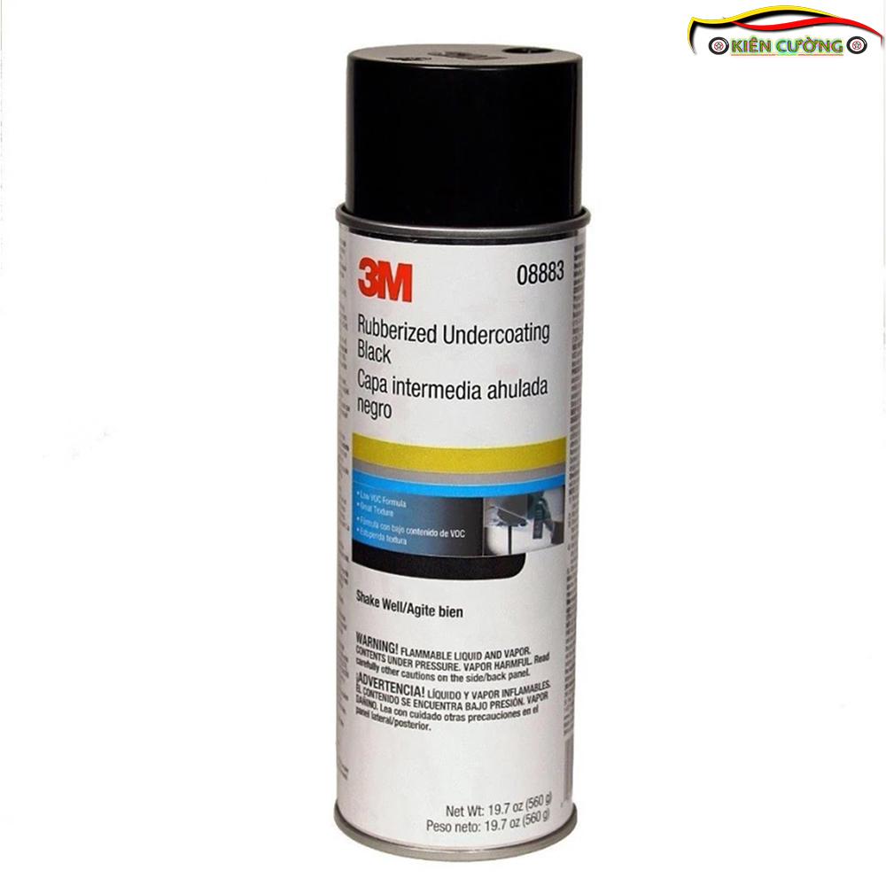Chai xịt sơn phủ gầm 3M Rubberized Undercoating Black 560g
