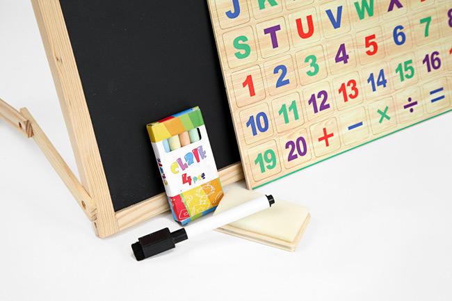khuyen mai bang tu 2 mat education board va bo chu so cho be gia re