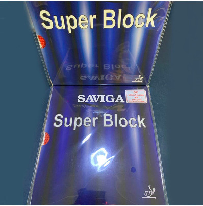Mặt vợt bóng bàn gai dài không lót Saviga Super Block
