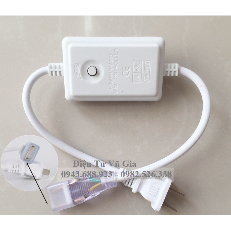 _ nguồn led dây 2835 cuộn nháy led 100m - hàng tốt