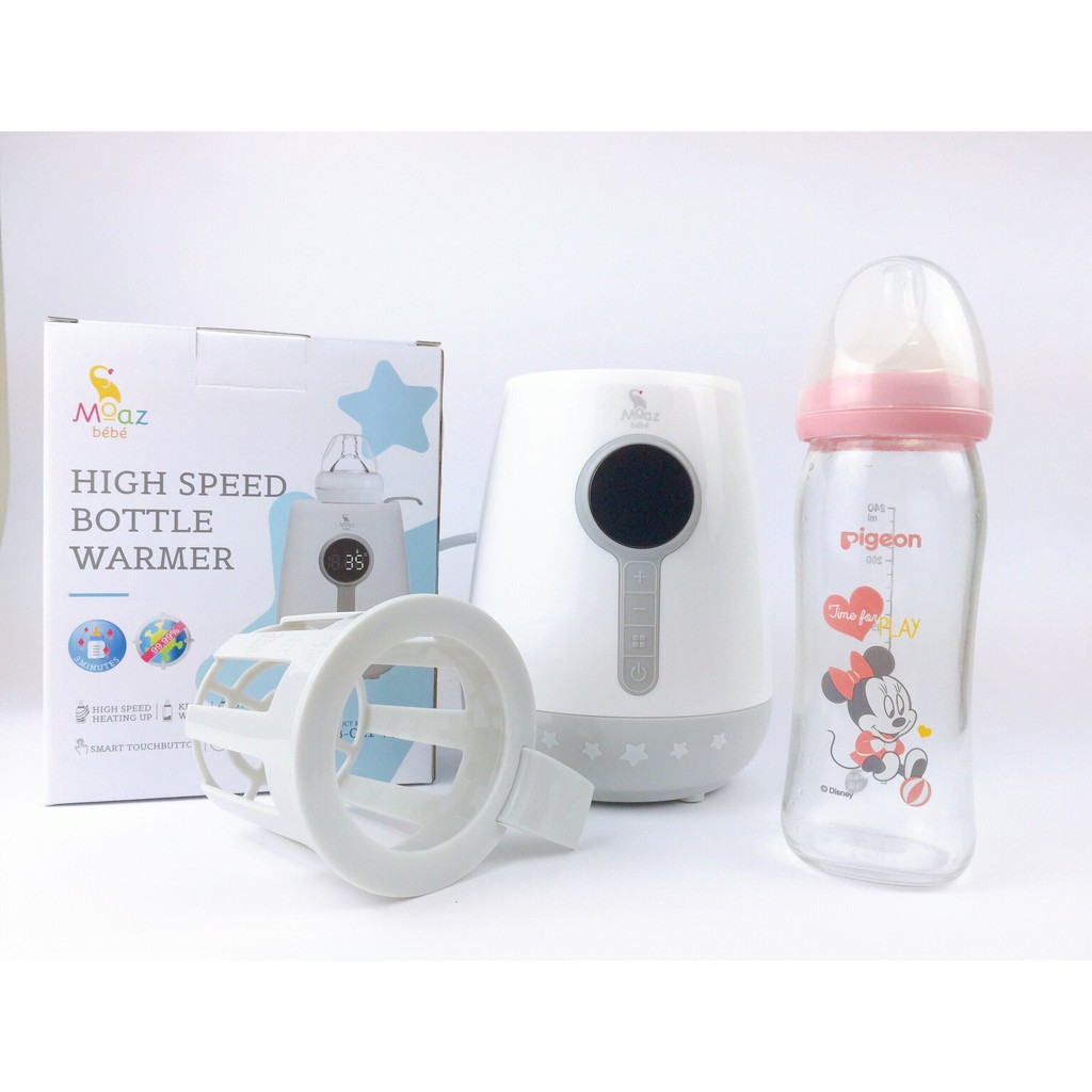 Máy hâm sữa siêu tốc Moazbebe MB021- Sukem Shop