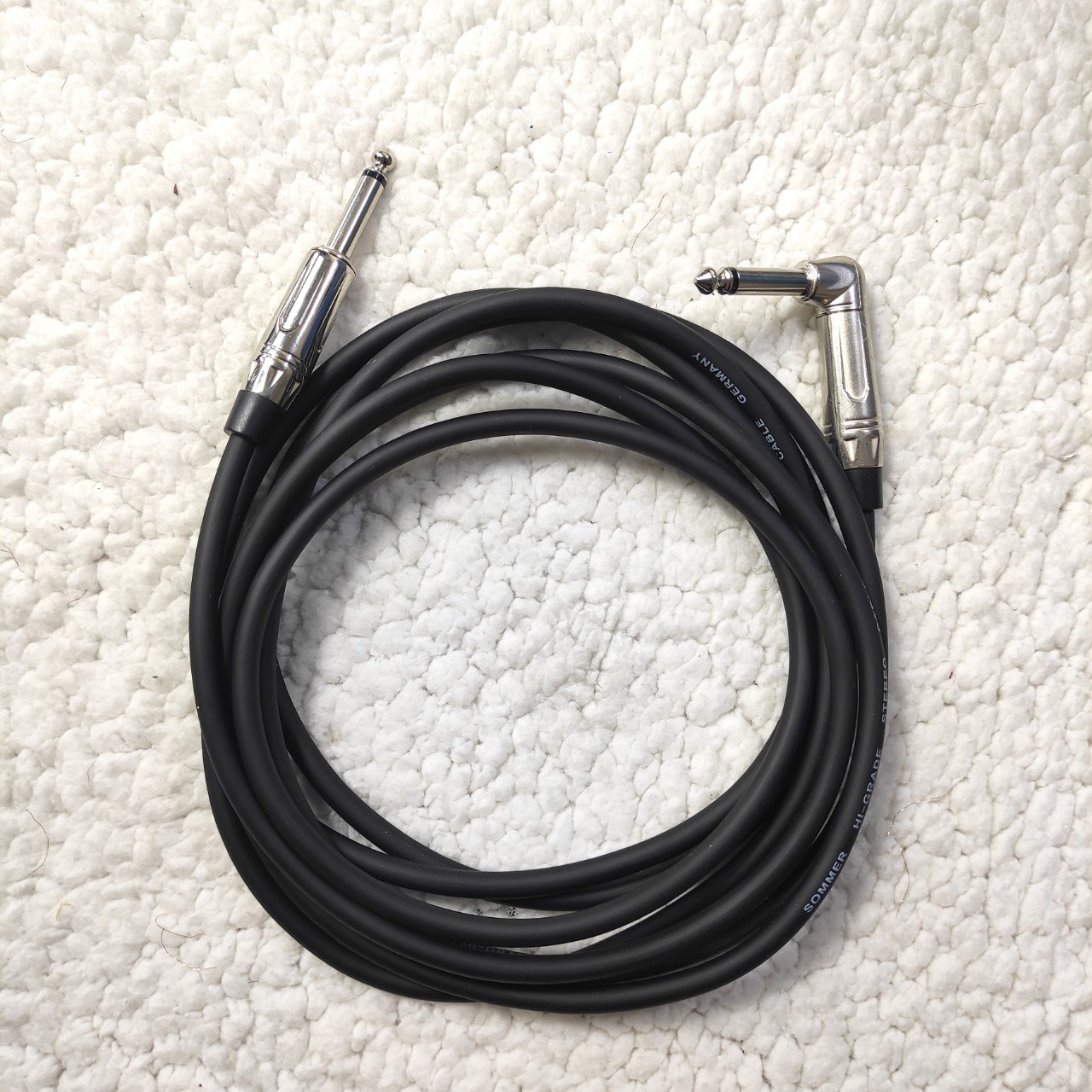 Dây 2 đầu 6ly (6.5mm, 6.3mm) cắm mixer một đầu jack 6 ly cong một đầu jack 6ly thẳng Dây Liton chống nhiễu, dây jack 6 li, jack 6li cao cấp - audio bình tân
