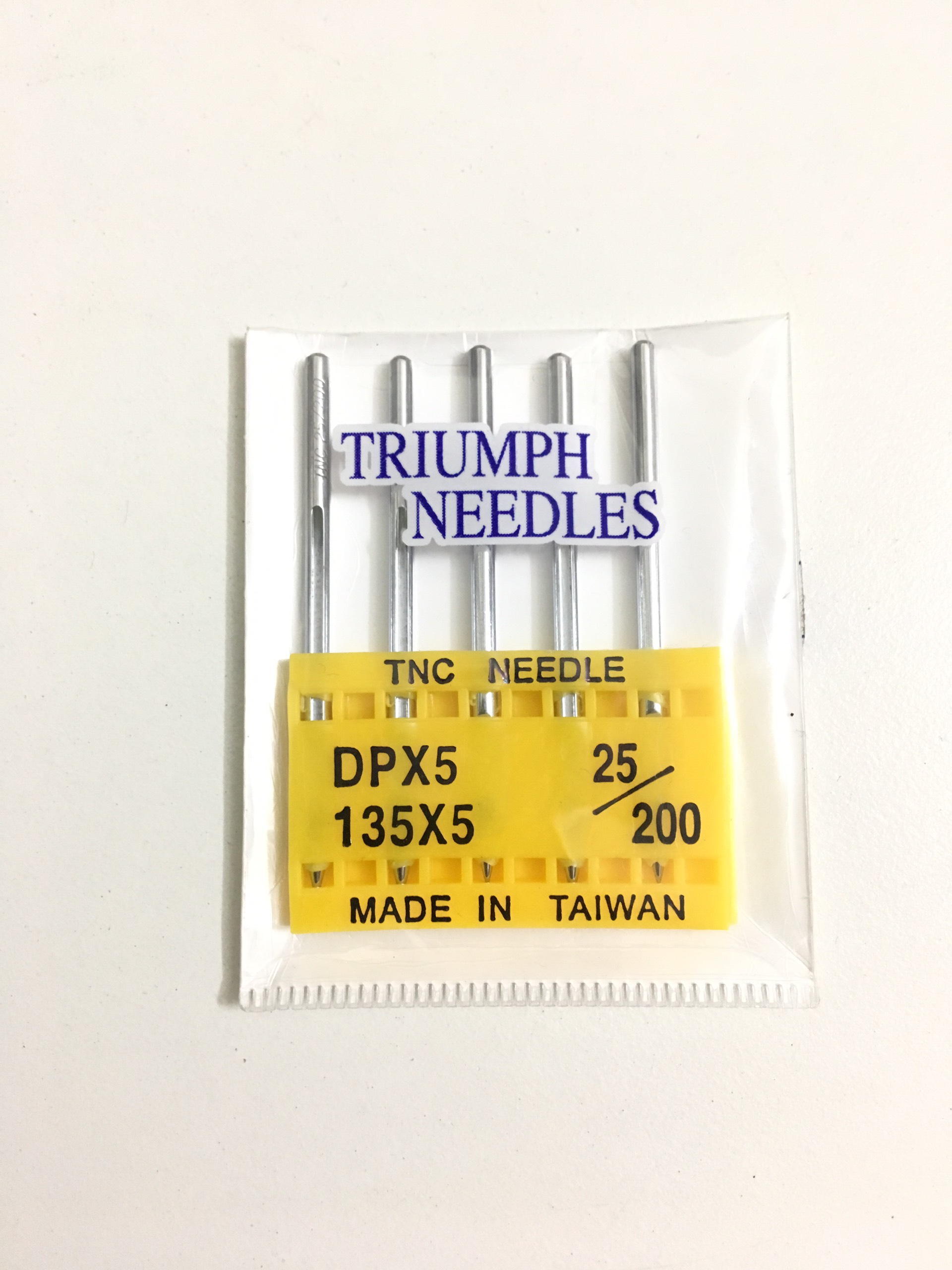 Kim máy khâu bao GK9-200 số 25 Kim Đài loan (1 vỉ /5 cái )