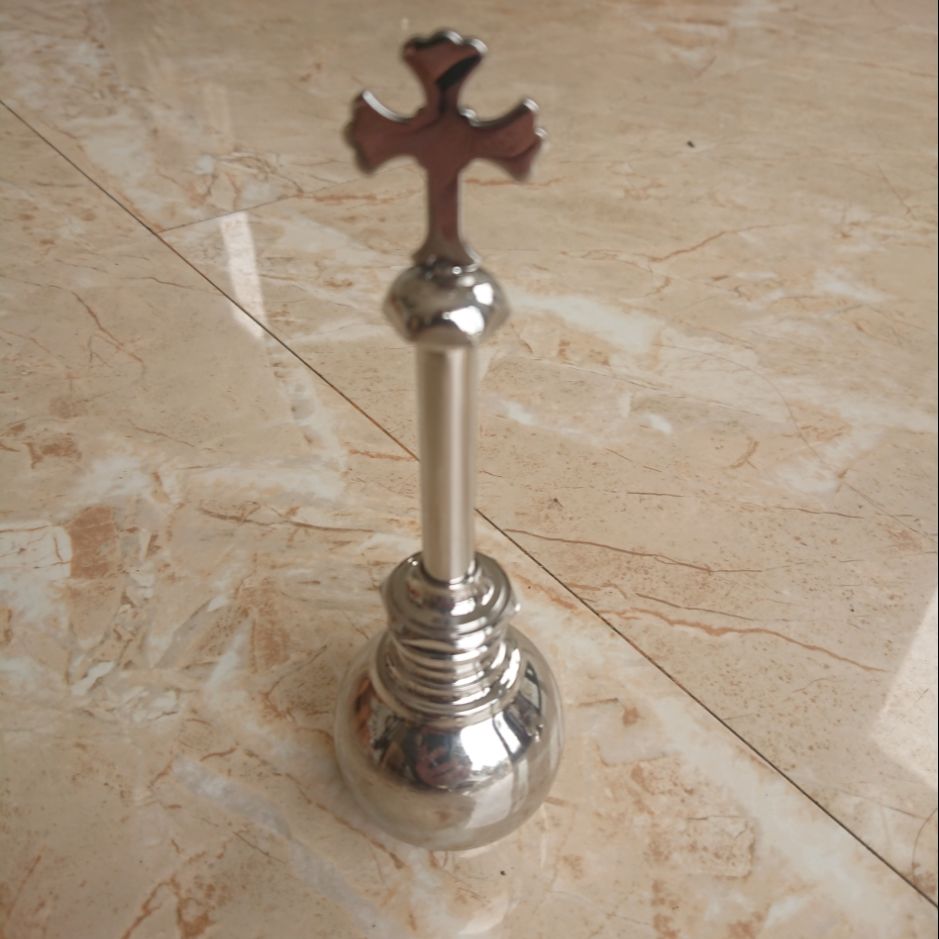 Bình rảy nước phép, đồ thờ phụng, đồ thờ Công giáo cao 16cm đường kính bình 4,8cm