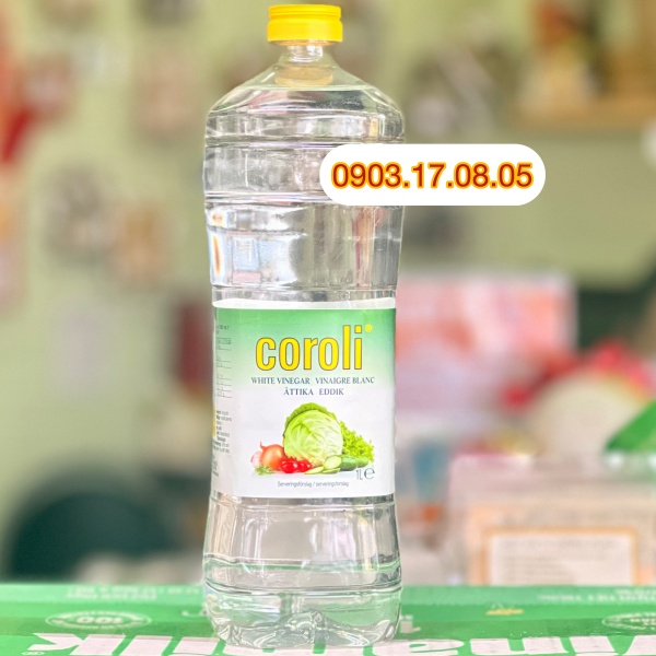 Dấm trắng Coroli