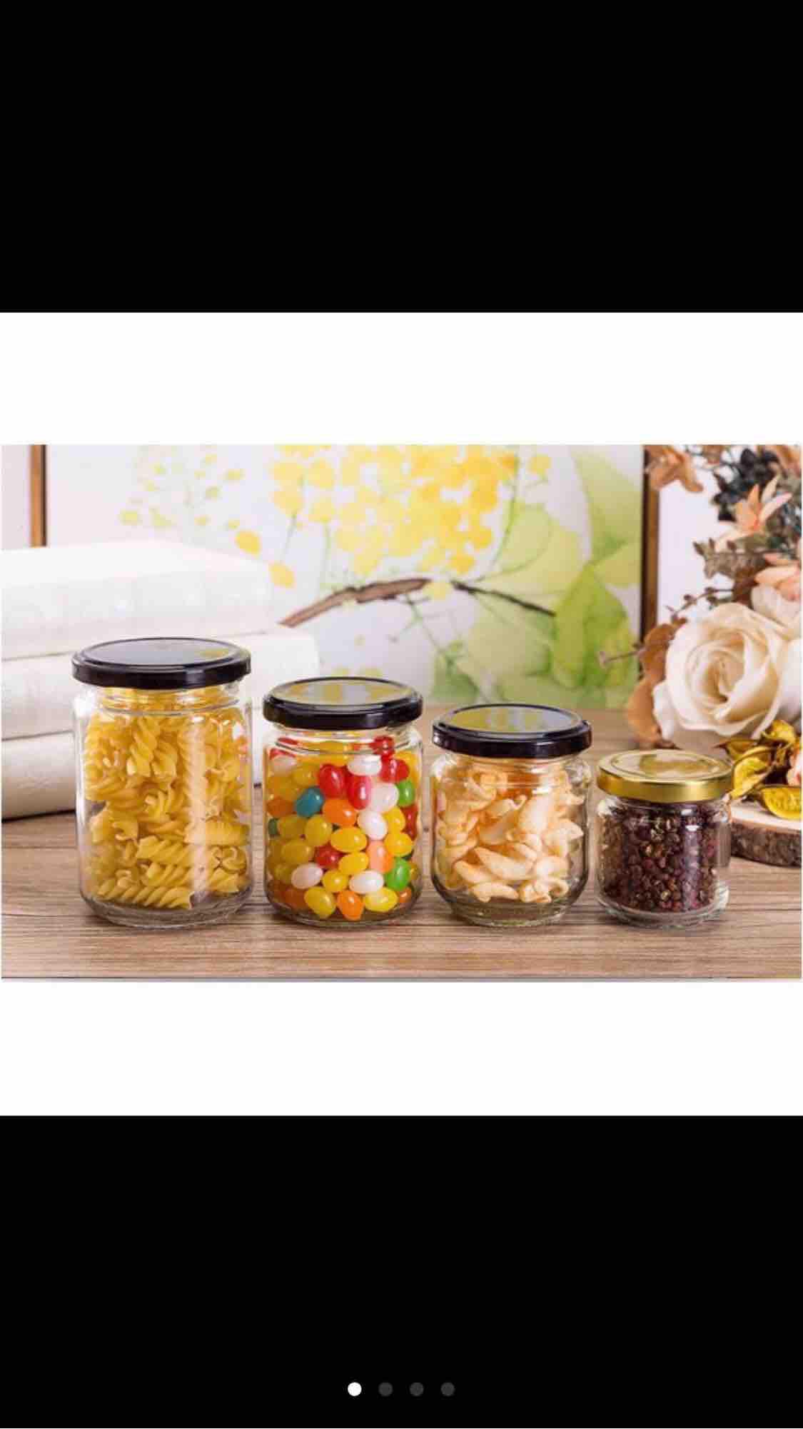 [HCM]HŨ THUỶ TINH TRÒN 385ML