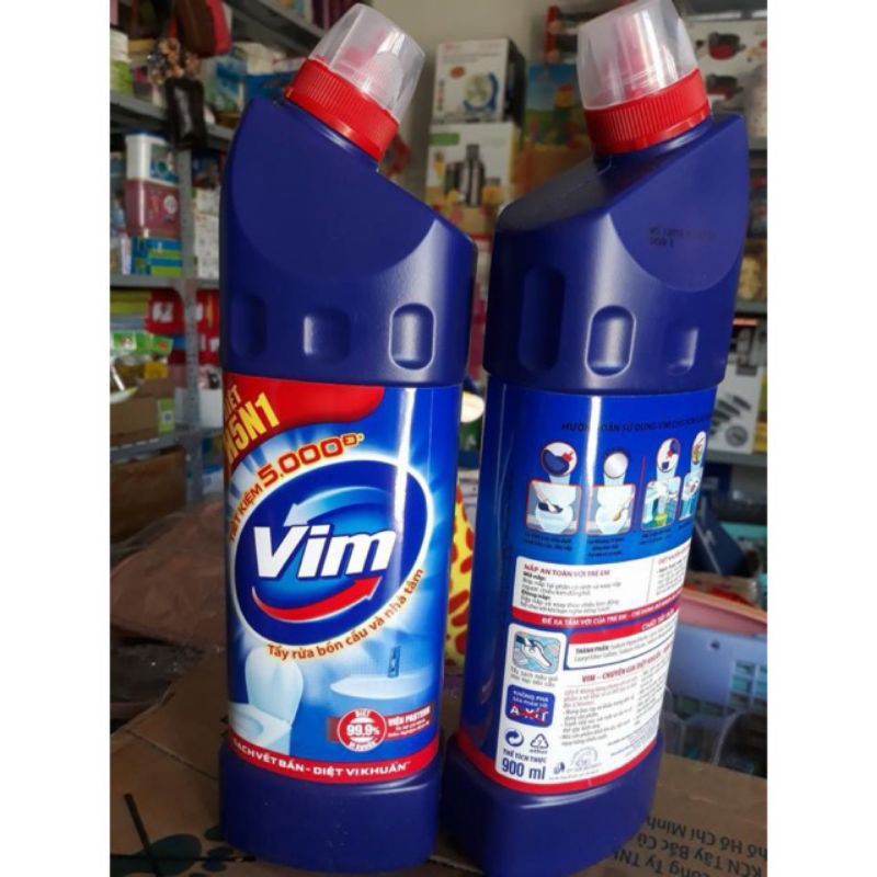 Vim tẩy bồn cầu 900ml-