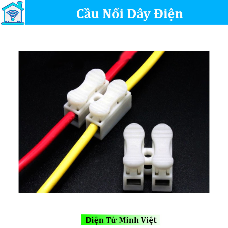 Combo 5 cầu nối dây điện 2p - 1 chiếc