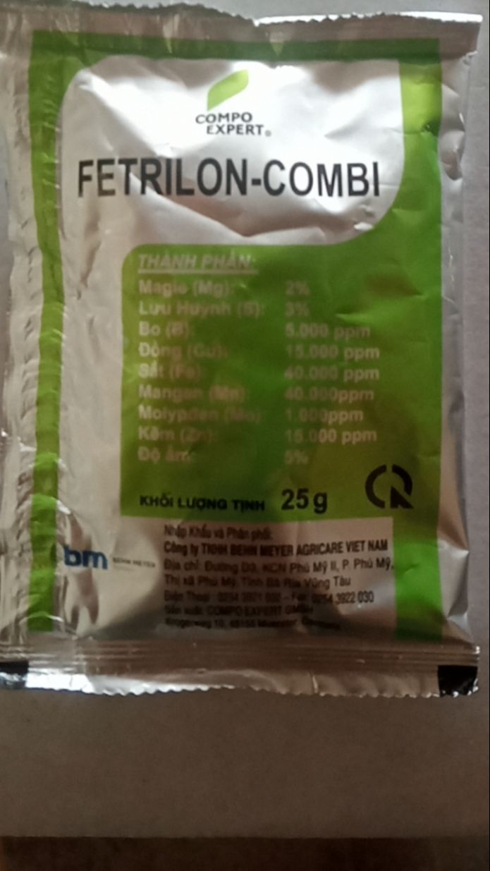Phân bón vi lượng Fetrilon-Combi BM Đức Gói 25g