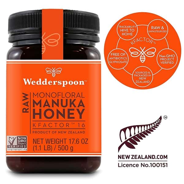 ✅ Mật Ong Manuka Wedderspoon Manuka Honey New ZeaLand