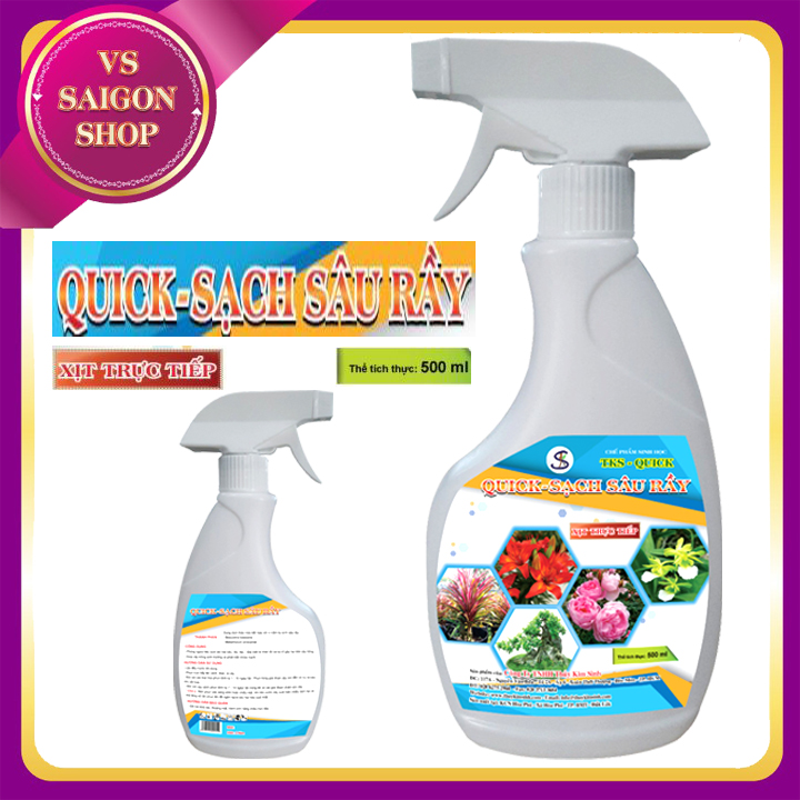 Quick - sạch sâu rầy: phòng ngừa sâu, rầy, rệp sáp, bọ trĩ, nhện đỏ hại cây