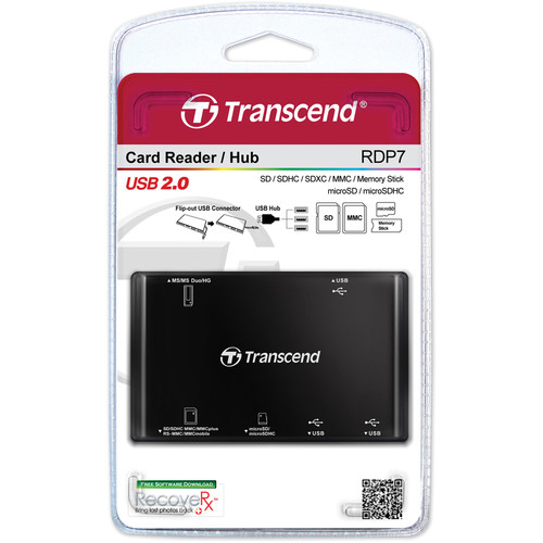 Đầu đọc thẻ nhớ Transcend TS-RDP7K All in one