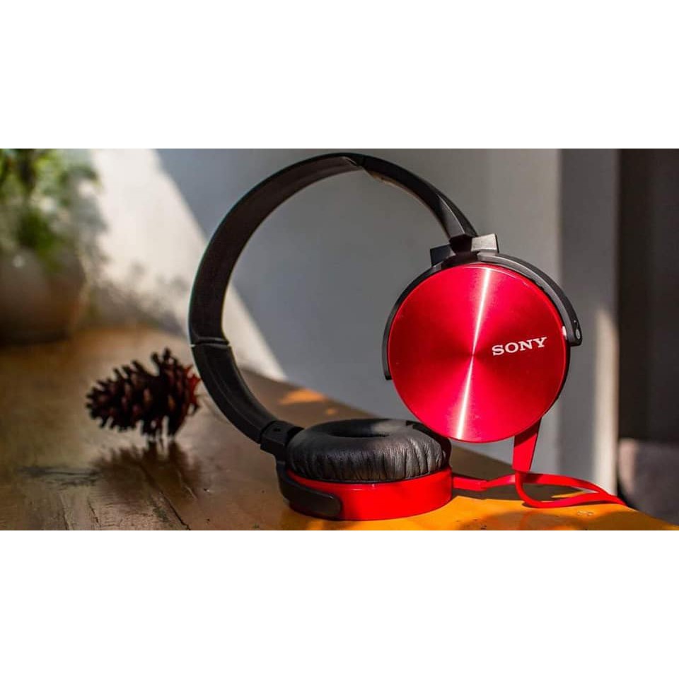 [HCM]Tai nghe chụp tai bluetooth headphone Sony bass XB450AP chống nước jack 3.5mm USD thẻ nhớ