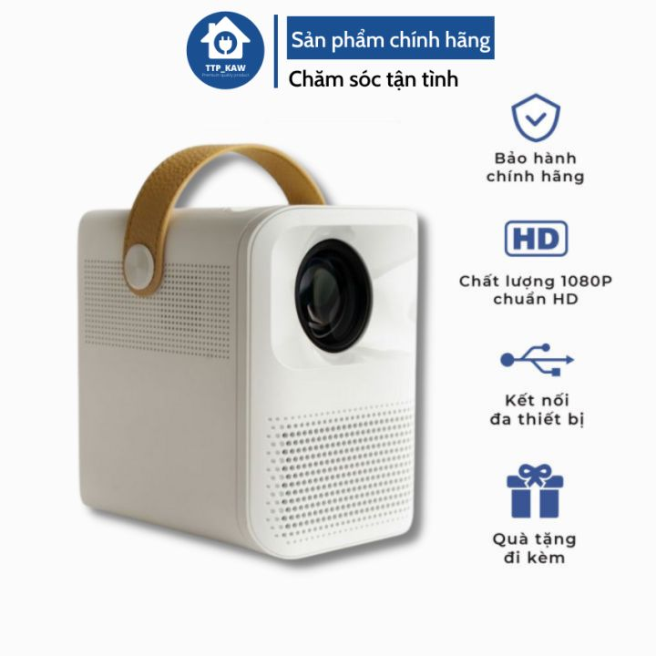 máy chiếu mini, máy chiếu, máy chiếu android 4k- Máy chiếu mini full HD 1080P hệ điều hành android 9.0 đồng bộ với điện thoại không dây hình ảnh sắc nét âm thanh sống động bảo hành 12 tháng