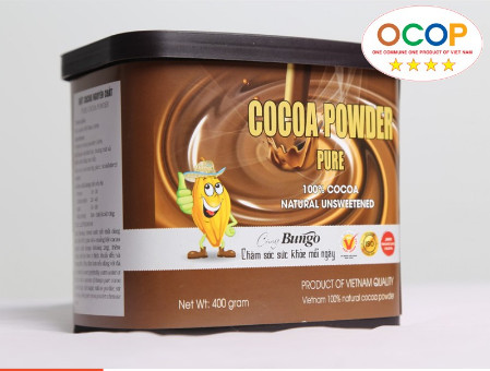 Bột cacao nguyên chất bungo 400g