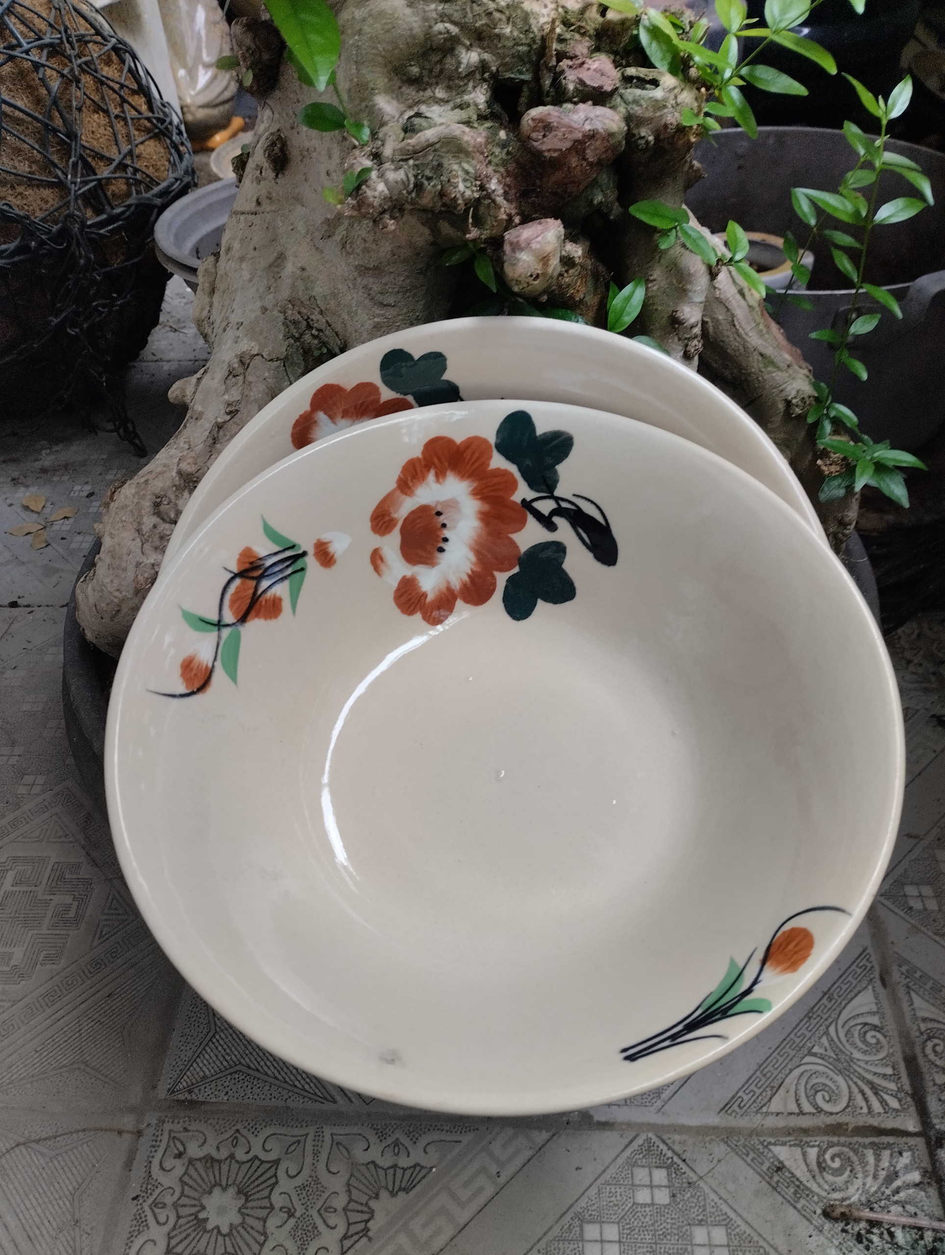 Tô bông nâu Nam bộ đường kính 20 CM