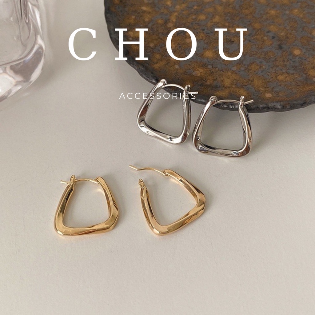 Bông tai vuông vintage | chou accessories |