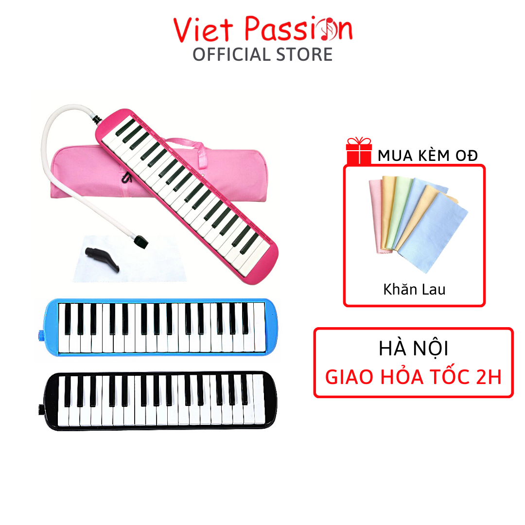 Kèn Melodica 32 và 37 Phím Piano Cho Bé Tặng Kèm Túi Đựng chất lượng Viet Passion