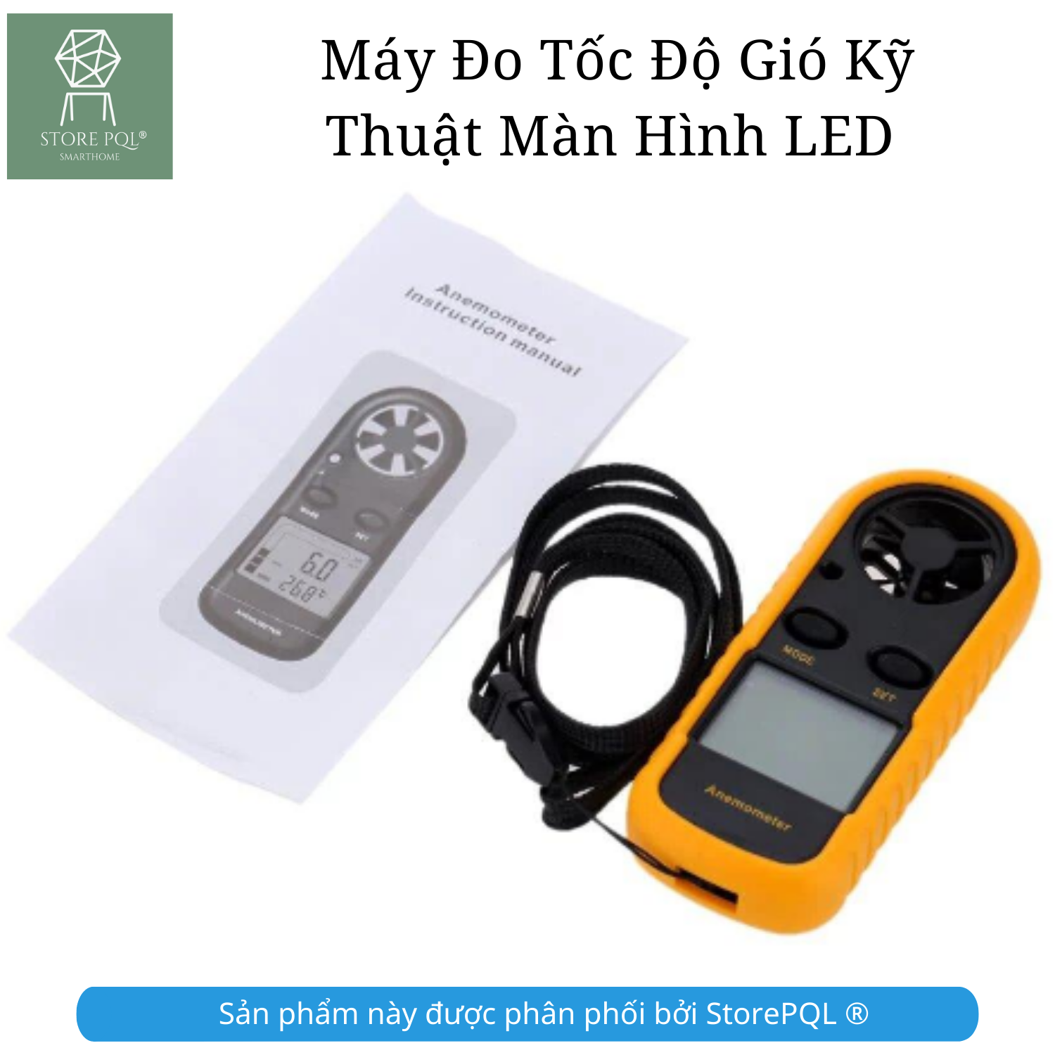 Thiết bị đo tốc độ gió cầm tay Benetech GM816 chính hãng