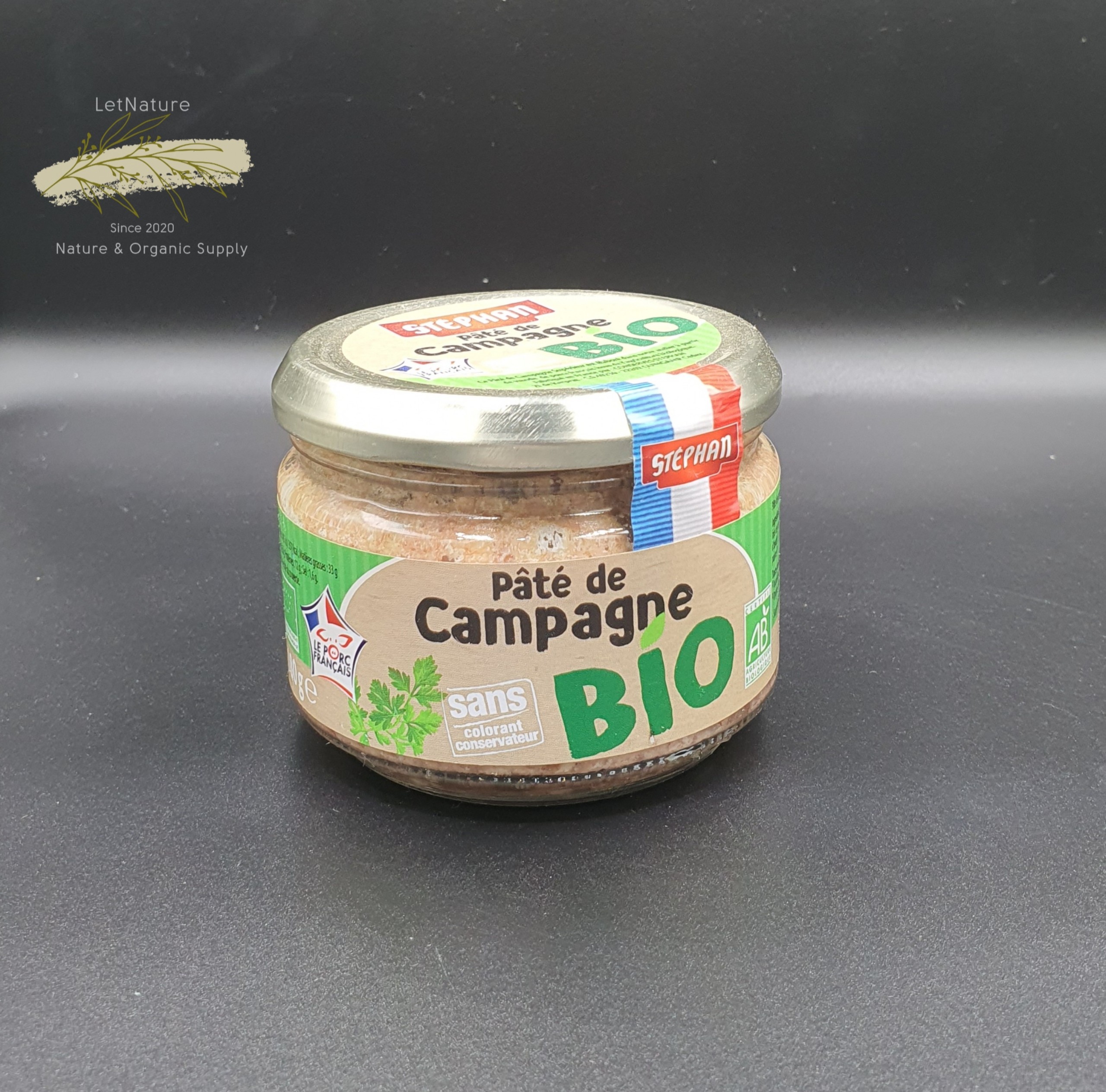 Pate đồng quê hữu cơ Stephan vị truyền thống (180g)