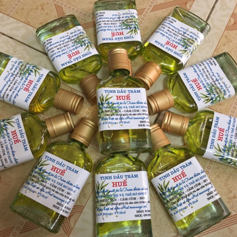COMBO 5 Chai tinh dầu tràm Huế (chai 100ml) - DB106