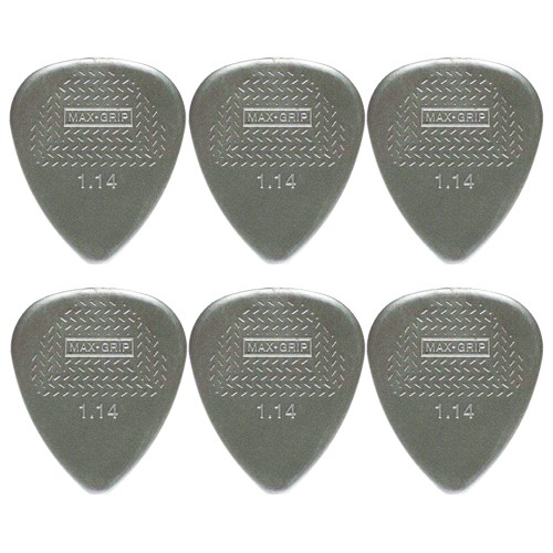 Usa dunlop 6 nylon maxgrip 1.14mm - phím đàn guitar - pick - picks