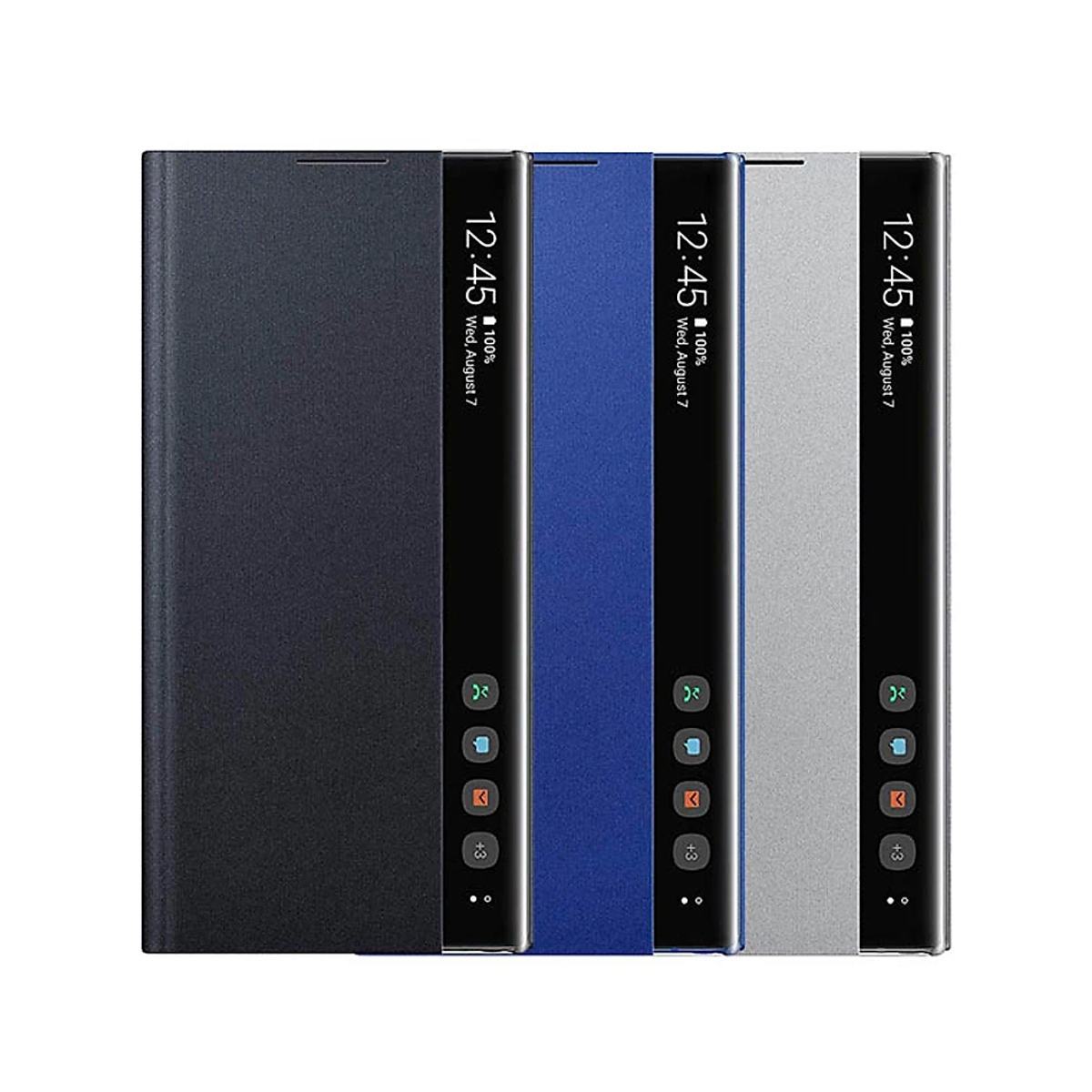 Bao da clear view cho samsung galaxy note 10 / note 10+