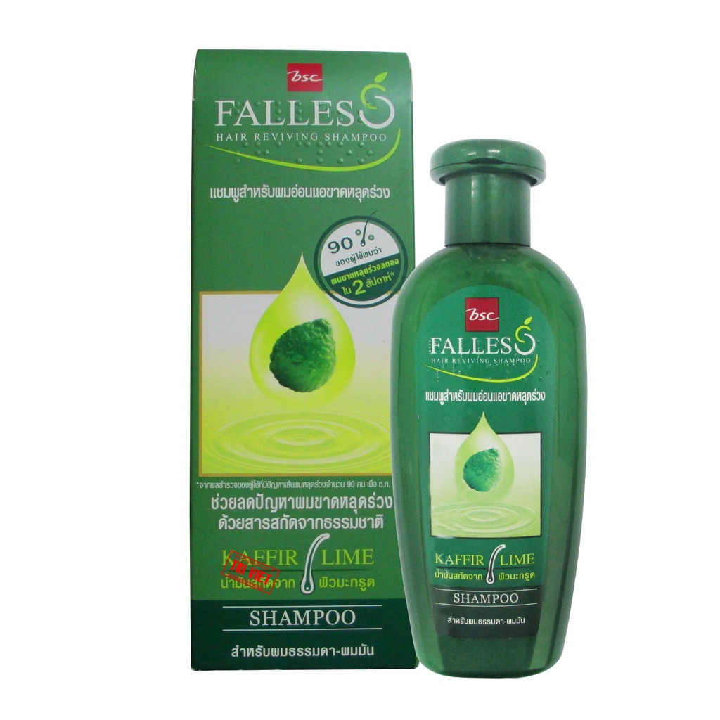 Date 2026 dầu gội và dầu xả ngăn rụng tóc, kích thích mọc tóc falless 180ml thái lan