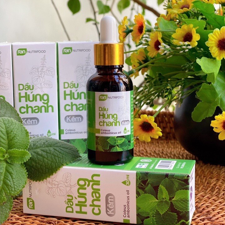TINH DẦU HÚNG CHANH KẼM FANECO 30ML - TĂNG CƯỜNG SỨC ĐỀ KHÁNG CHO BÉ