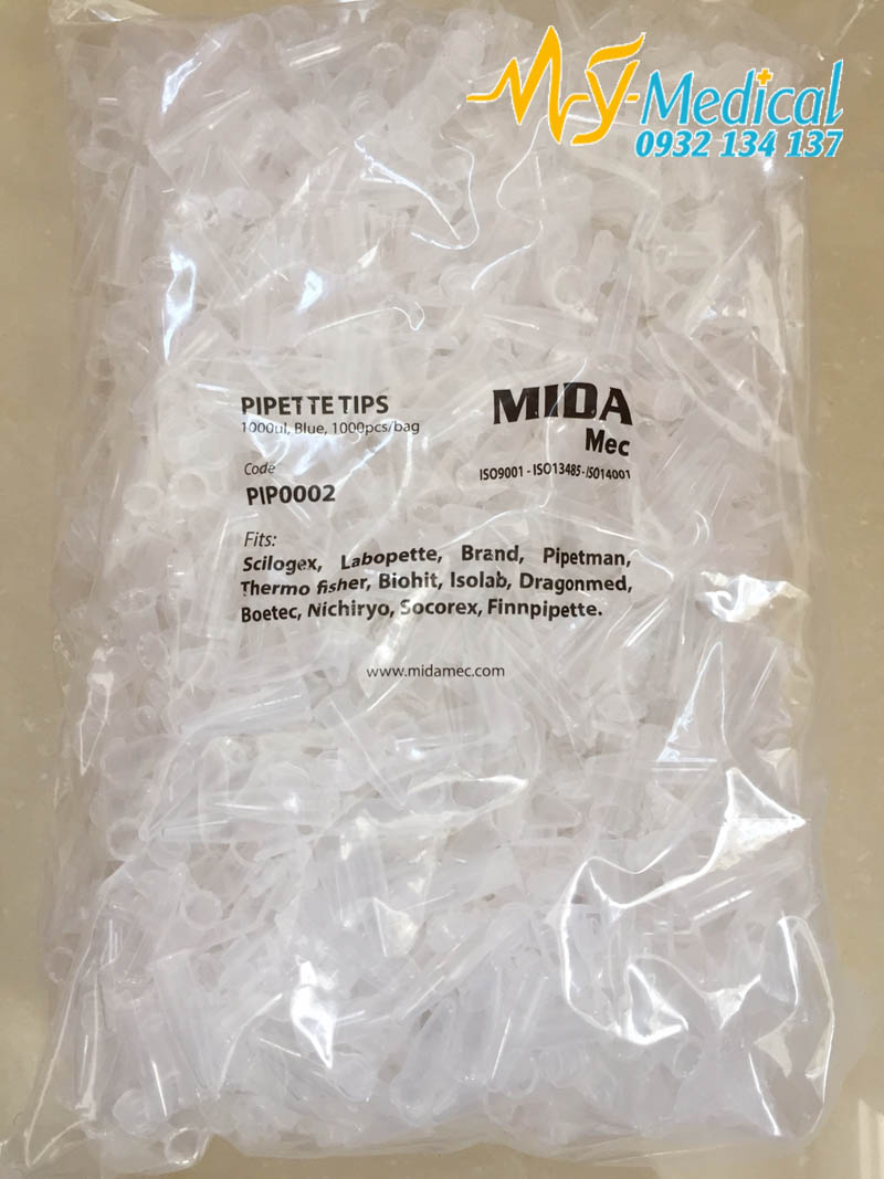 Ống nghiệm liền nắp 1.5ml Ống eppendorf 1.5ml Midamec