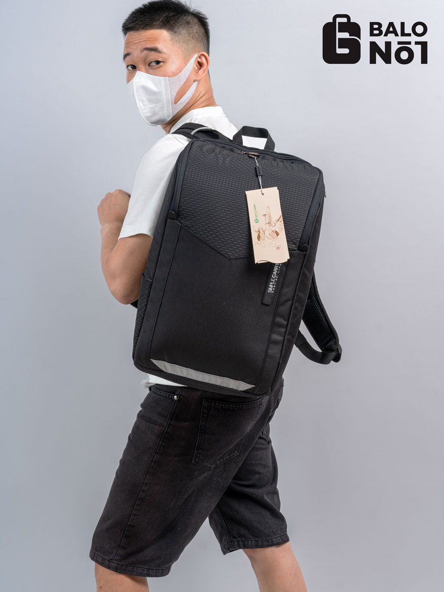 Balo cao cấp simple carry credo 2 – black