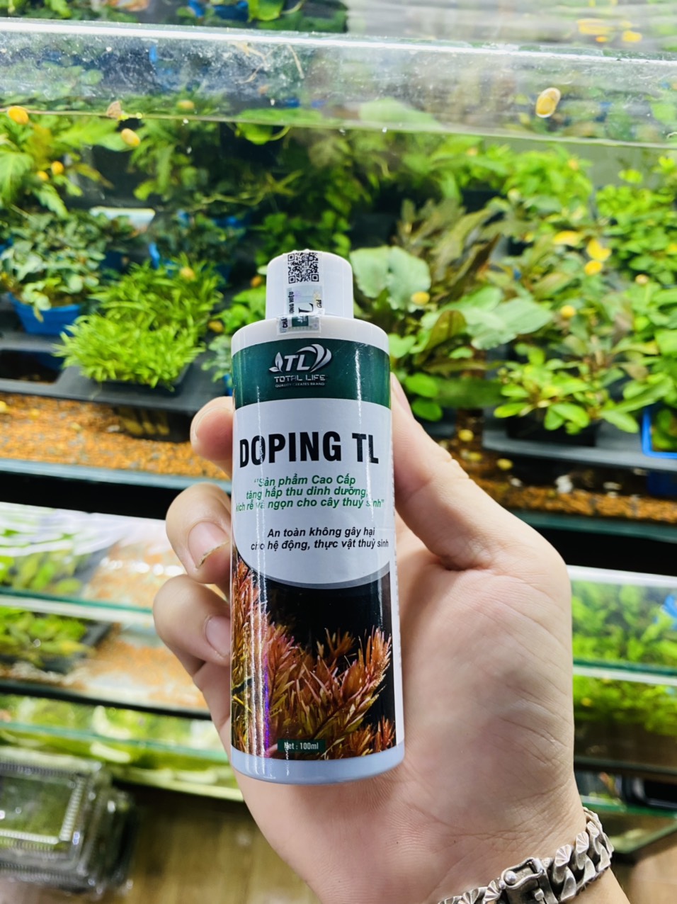 Doping tl tăng hấp thu dưỡng chất , kích rễ, kích ngọn thủy sinh 100ml