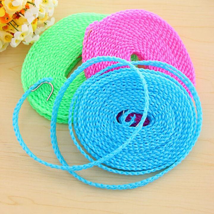 Bộ 2 Dây Phơi Quần Áo Thông Minh - Dây Phơi Quần Áo Chống Dồn