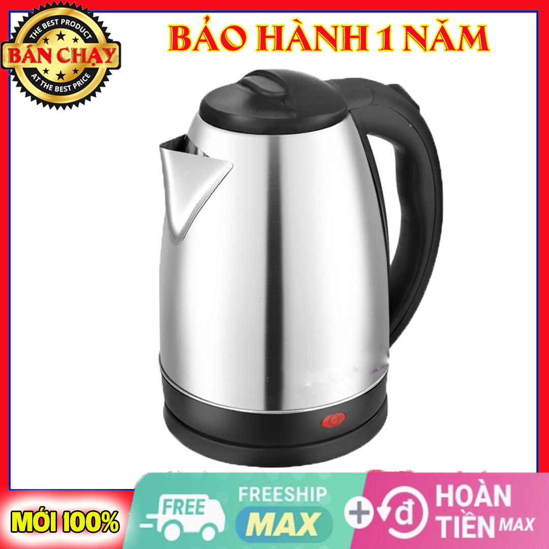 Bình Đun Siêu Tốc A7580 1.8L 1500W - Ấm nước siêu tốc - Ấm đun nước siêu tốc - Đế tiếp điện xoay 360 độ.