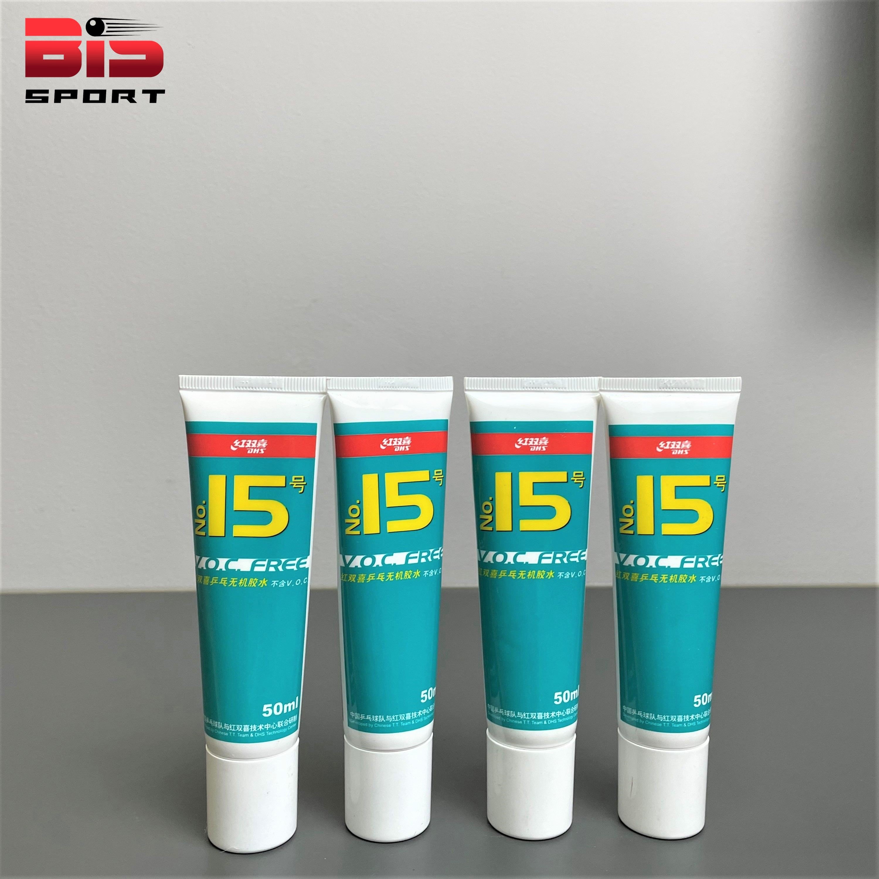 [HCM] Keo Sữa Dán Mặt Vợt Bóng Bàn Chính Hãng DHS i5 VOC FREE 50ml , 550ml