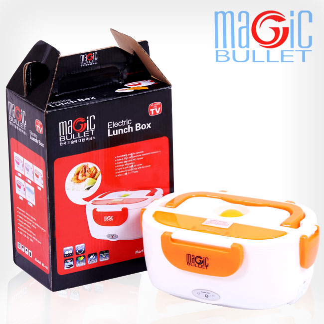Hộp cơm hâm nóng cao cấp Magic Bullet ruột inox an toàn, tiện lợi