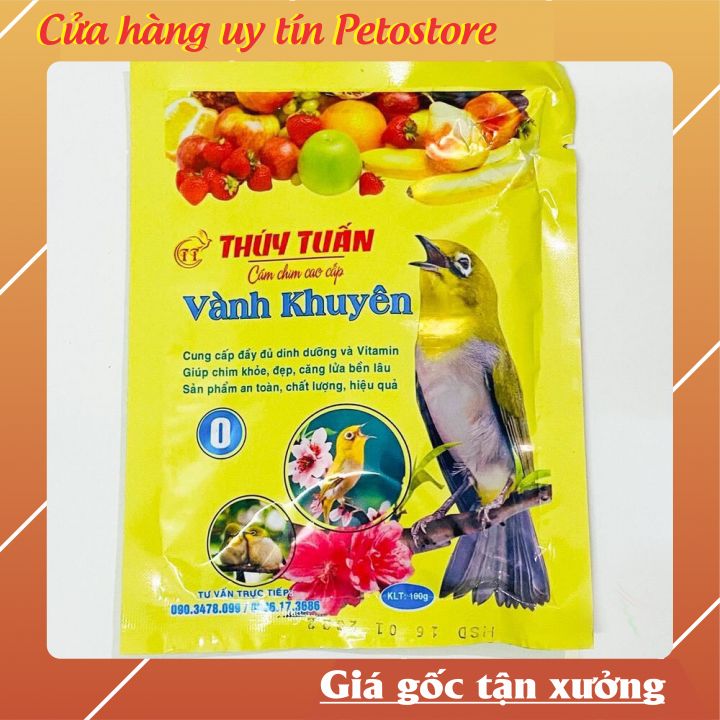 Cám chim vành khuyên Thúy Tuấn số 0 cao cấp 100gram