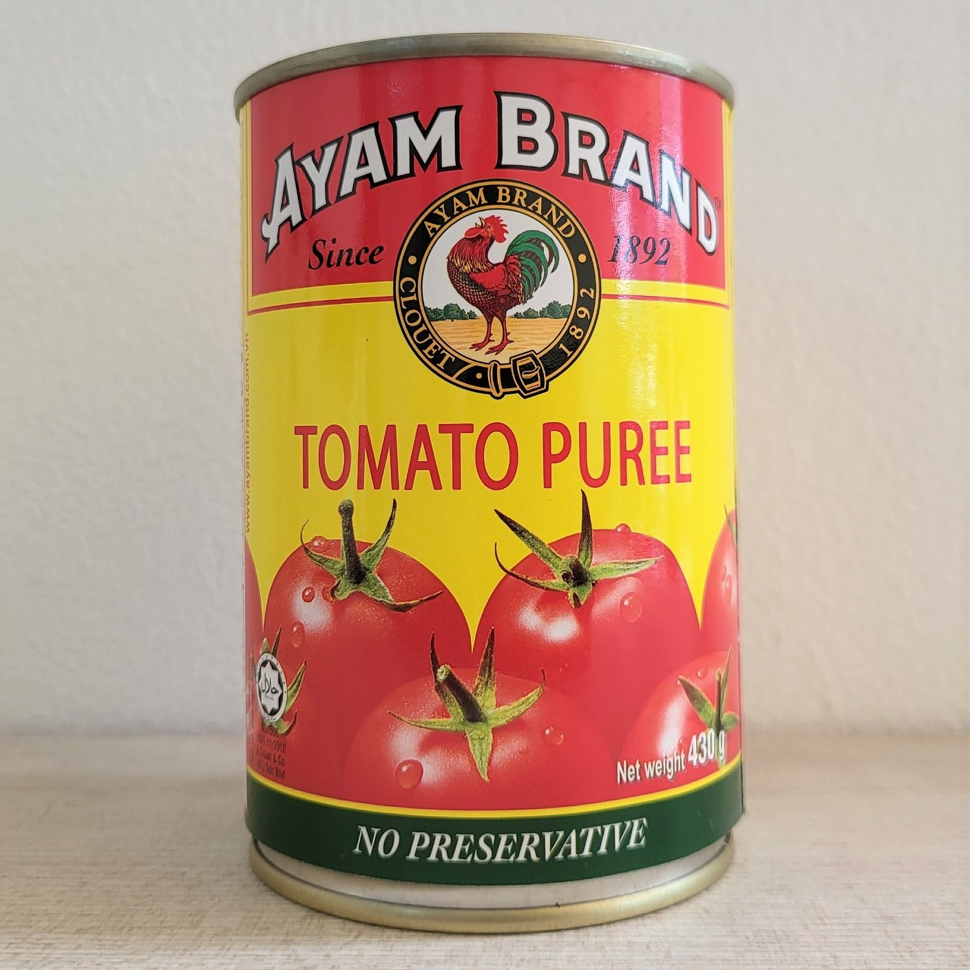 AYAM (Lon 430g) PUREE CÀ CHUA TOMATO PASTE (HALAL)