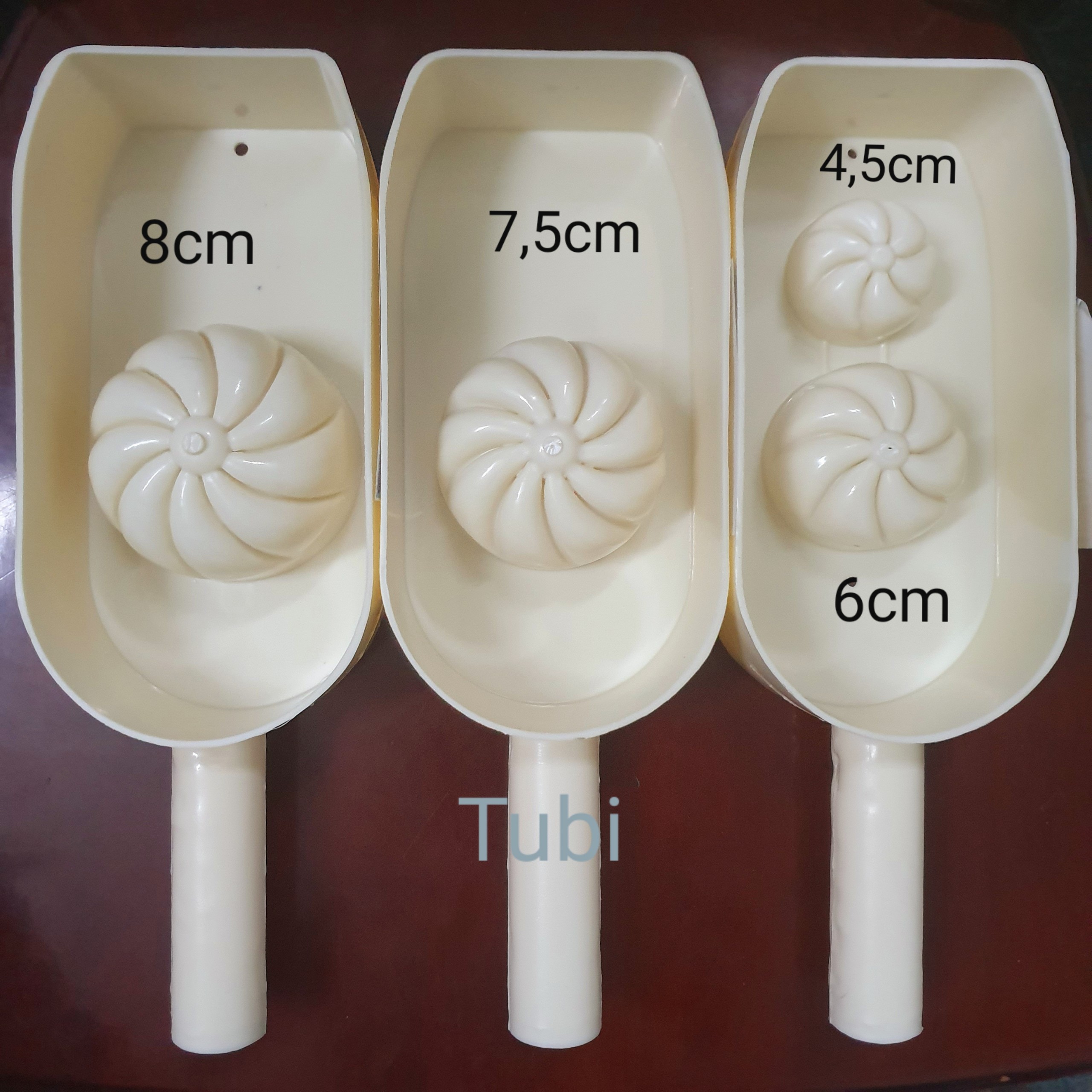 Khuôn bánh bao nhiều size