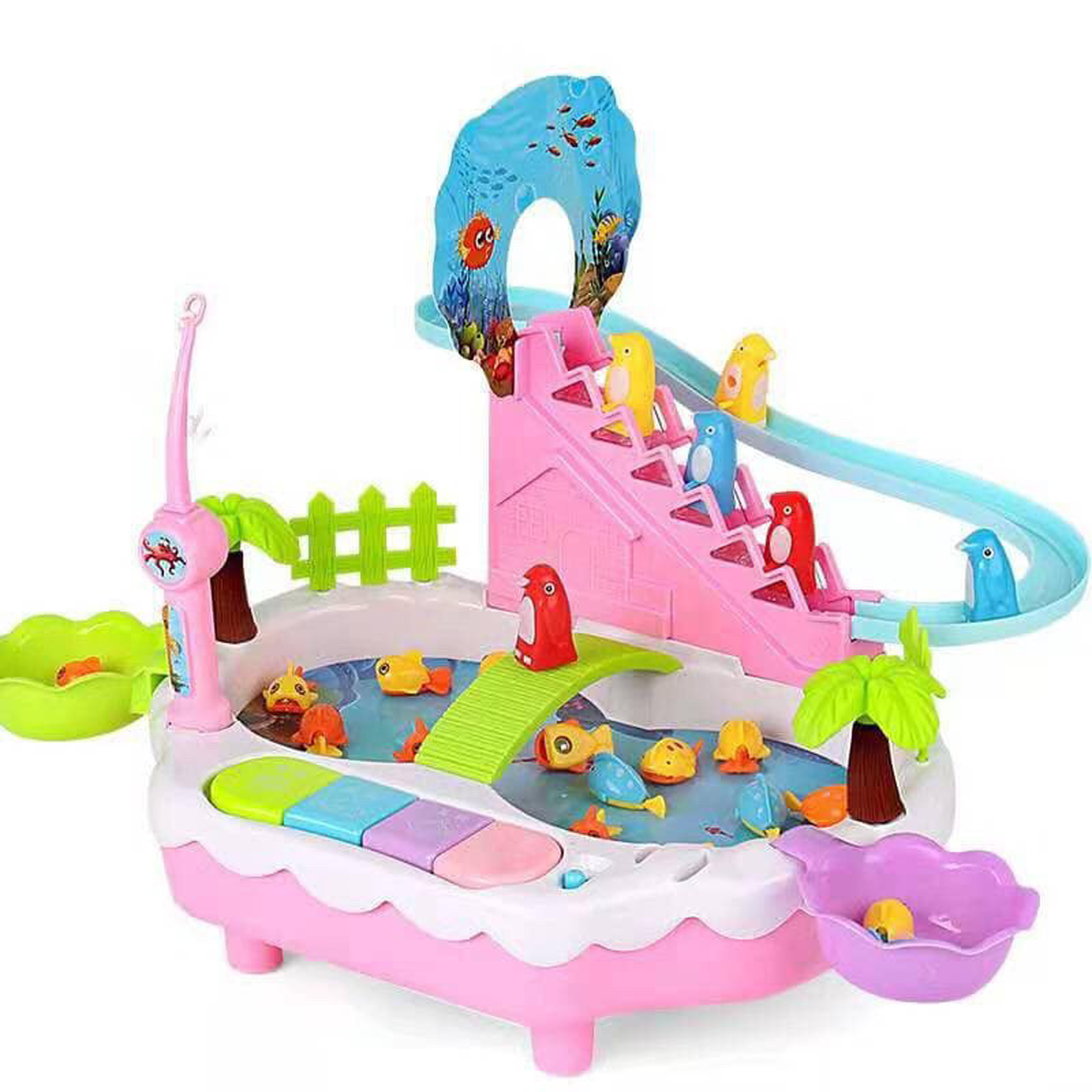 Bộ câu cá & chim cánh cụt leo thang