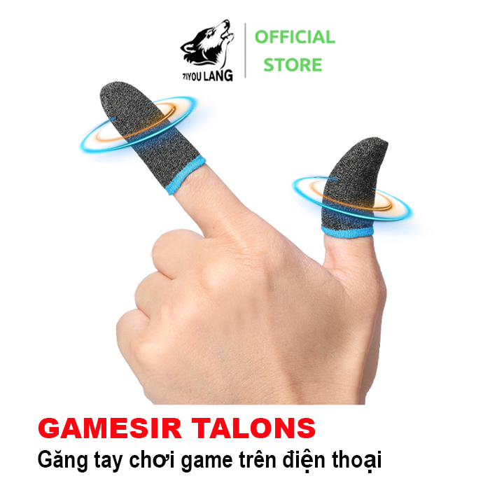 Găng tay chơi game Sợi đồng chống mồ hôi co dãn siêu bền dành cho game PUBG FF Tốc Chiến Liên Quân mobile - Hãng phân phối chính thức