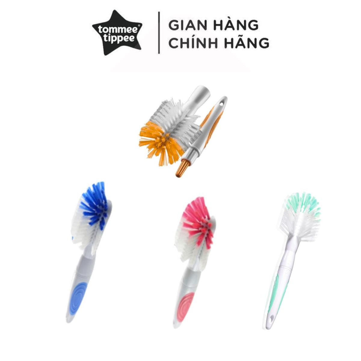 Cọ rửa bình sữa và núm ty Tommee Tippee Closer to Nature