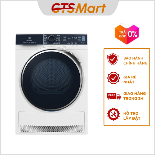 Máy sấy bơm nhiệt Electrolux 8kg EDH804H5WB