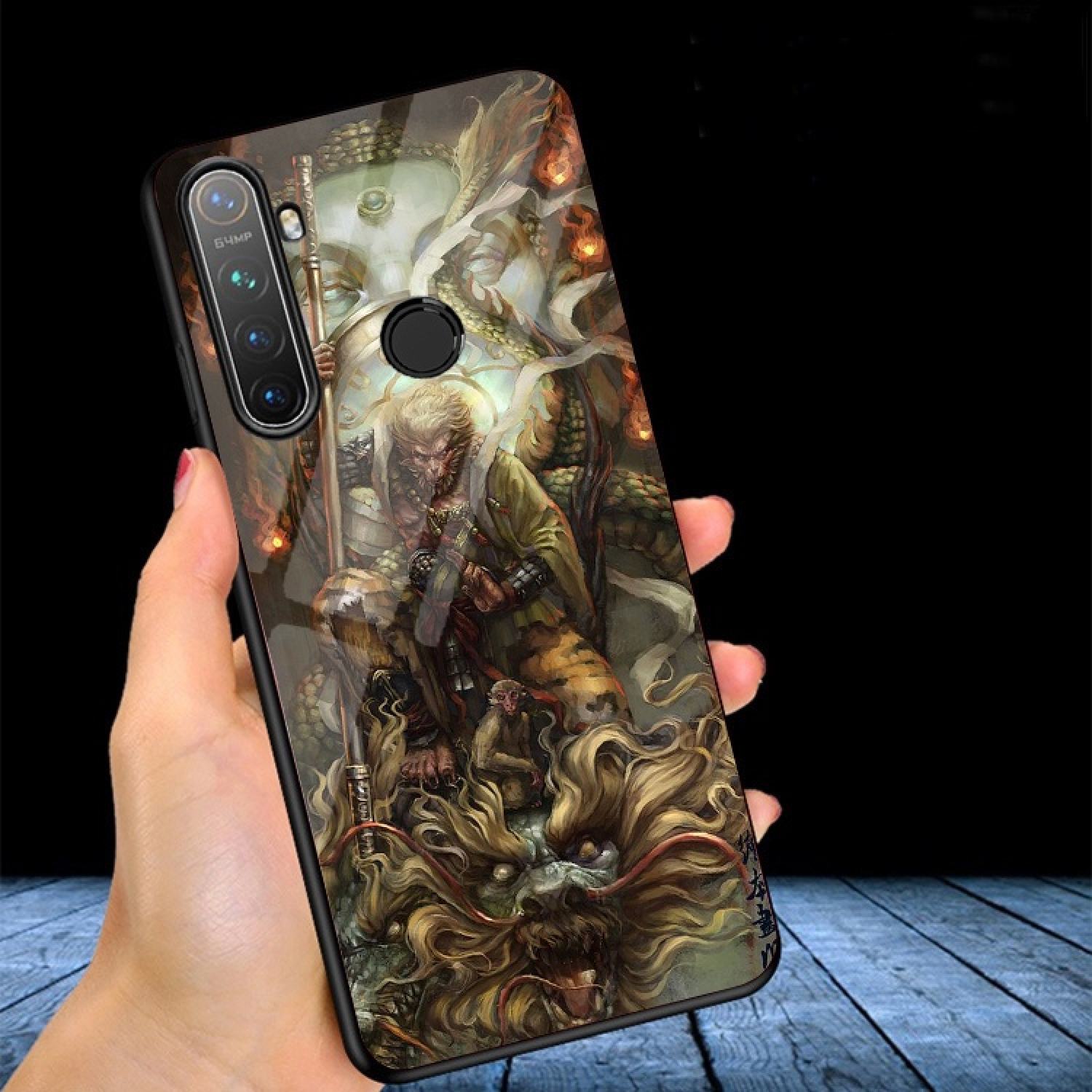 Ốp Lưng Kính 3D REALME Q ,C3,C3i, REALME 5,5I,5 PRO,5s, 6i Ốp lưng thế hệ mới cao cấp